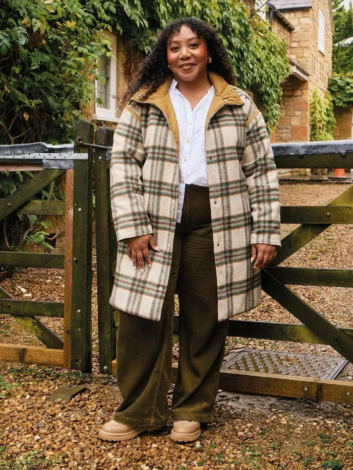 Women Marlowe Reversible Check Coat Ivory Multi White Stuff Coats and Jackets Women Marlowe Reversible Check Coat Ivory Multi White Stuff Coats and Jackets
