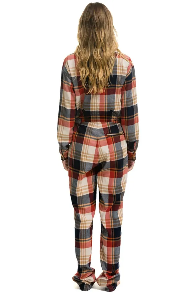 WomenMen Outerwear Aviator Nation UNISEX PLAID FLIGHT SUIT 8211 COWBOY PLAID WomenMen Outerwear Aviator Nation UNISEX PLAID FLIGHT SUIT 8211 COWBOY PLAID