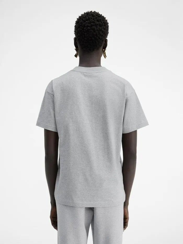 WomenMen Tshirts JACQUEMUS The Jacquemus Tshirt Grey WomenMen Tshirts JACQUEMUS The Jacquemus Tshirt Grey