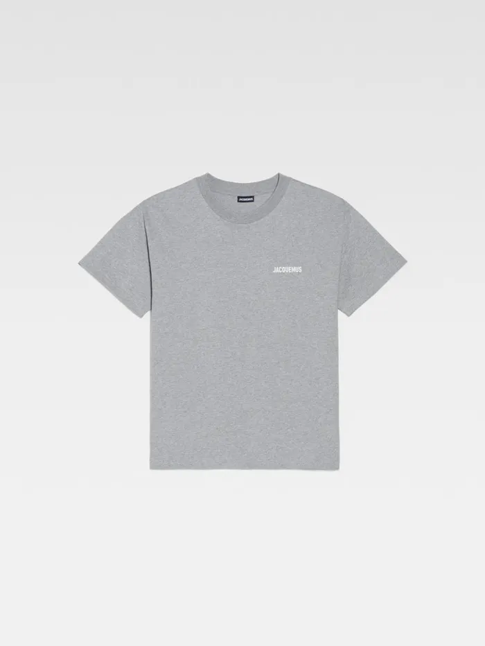 WomenMen Tshirts JACQUEMUS The Jacquemus Tshirt Grey WomenMen Tshirts JACQUEMUS The Jacquemus Tshirt Grey