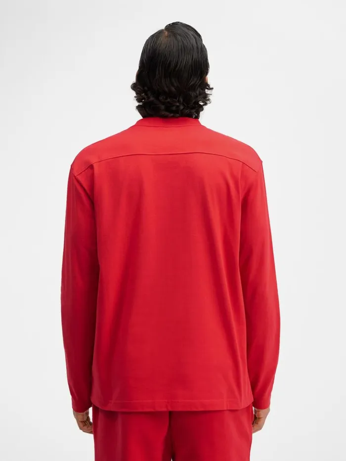 WomenMen Tshirts JACQUEMUS The Longsleeve Tshirt Red WomenMen Tshirts JACQUEMUS The Longsleeve Tshirt Red