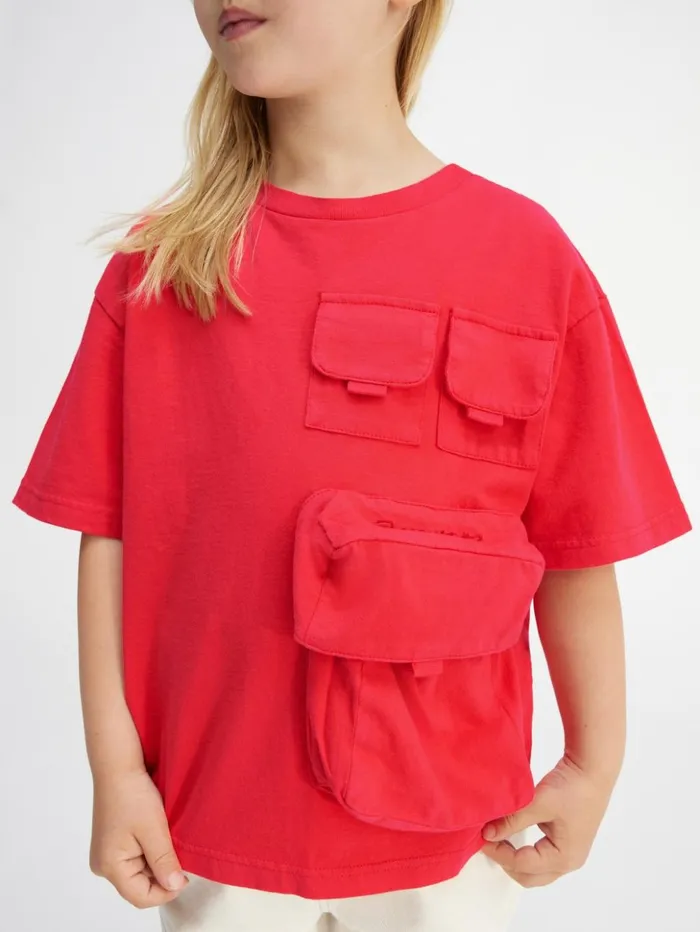 WomenMen Tops JACQUEMUS The Bolso Kids039 Tshirt Red WomenMen Tops JACQUEMUS The Bolso Kids039 Tshirt Red