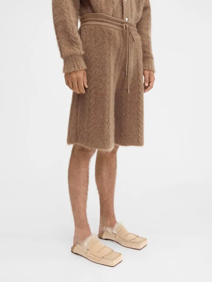 WomenMen Trousers and Shorts JACQUEMUS The Nuvola Shorts Camel WomenMen Trousers and Shorts JACQUEMUS The Nuvola Shorts Camel