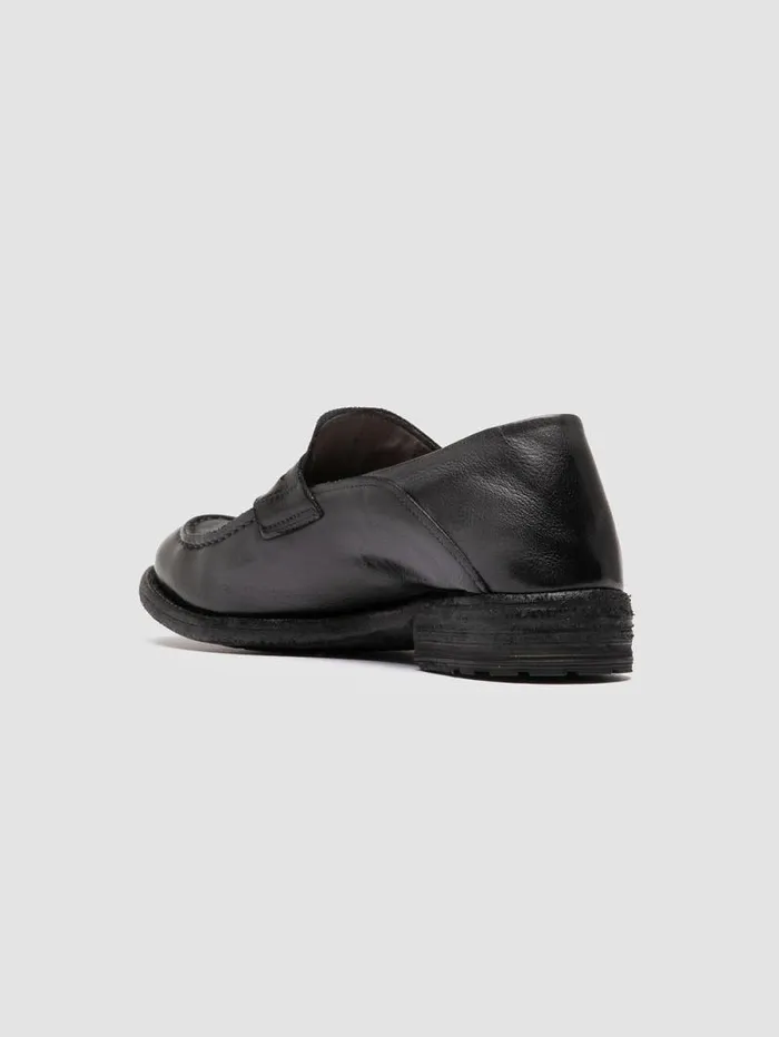 Women Officine Creative Footwear LEXIKON 140 Grey Leather Penny Loafers Women Officine Creative Footwear LEXIKON 140 Grey Leather Penny Loafers
