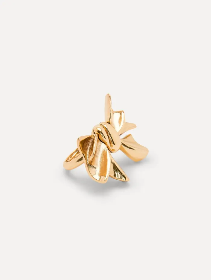 Women Rings Oscar De La Renta Bow Ring Gold Women Rings Oscar De La Renta Bow Ring Gold