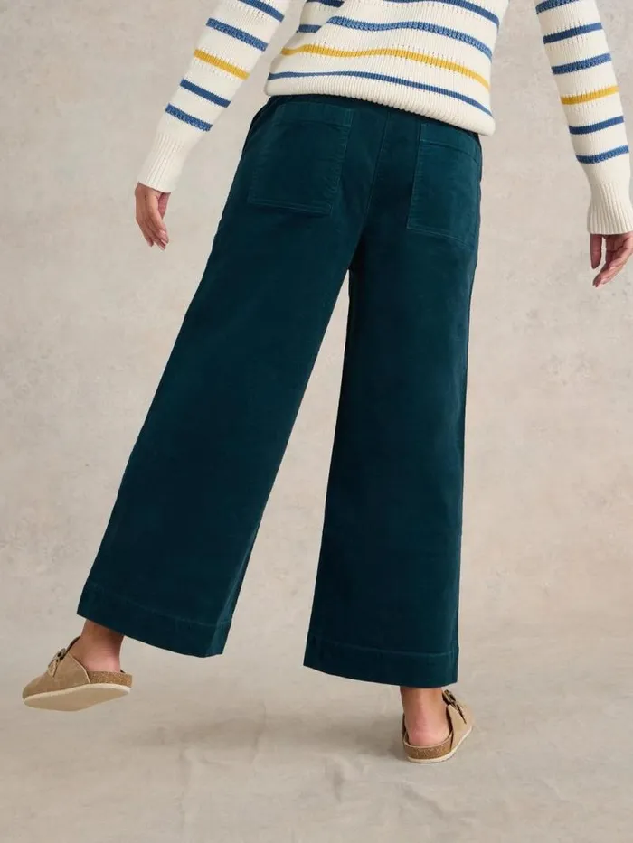 Women Romy Cord Culottes Dk Teal White Stuff Trousers Women Romy Cord Culottes Dk Teal White Stuff Trousers