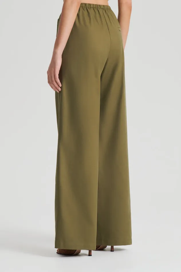 Women Scanlan Theodore POCKET CARGO KHAKI Trousers Women Scanlan Theodore POCKET CARGO KHAKI Trousers