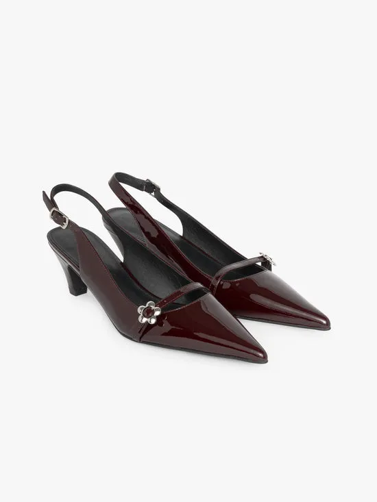Women Shoes Lisa Says Gah Natalia Pointy Toe Heel Dark Brown Women Shoes Lisa Says Gah Natalia Pointy Toe Heel Dark Brown