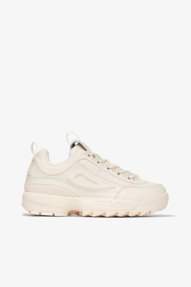 Women Sneakers Fila Disruptor 2 Premium 100 Gardenia Gardenia Gardenia