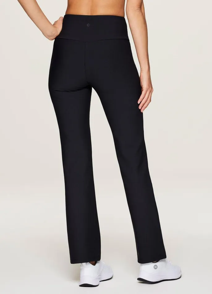 Women Sunday Reset Bootcut Pant Black RBX Active Pants