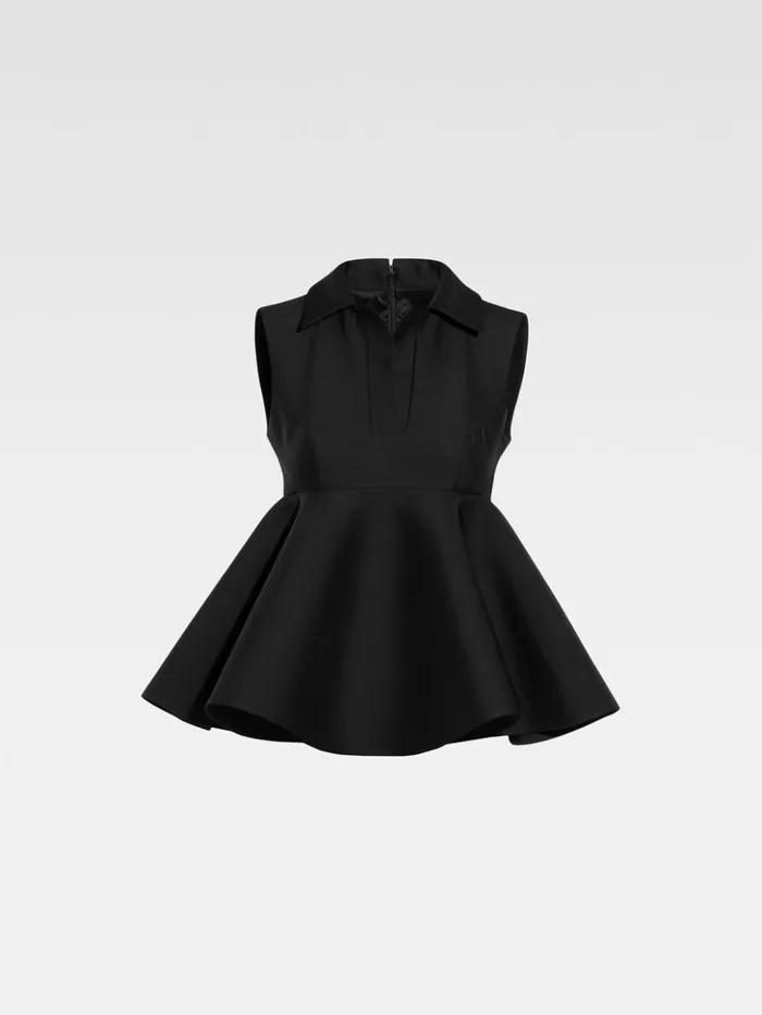 Women Tops and Shirts JACQUEMUS The Spalla Top Black Women Tops and Shirts JACQUEMUS The Spalla Top Black