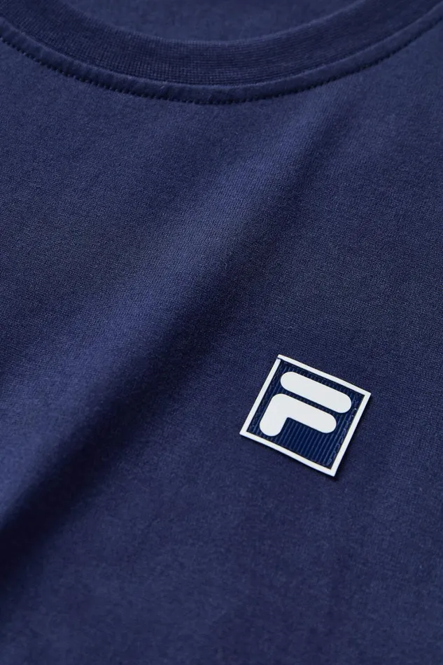 Women Tops and TShirts Fila Country Club Raquet Box Tee 400 Fila Navy Women Tops and TShirts Fila Country Club Raquet Box Tee 400 Fila Navy
