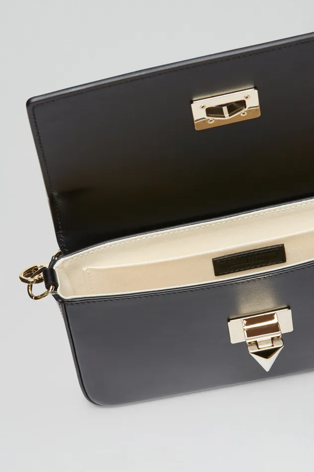Women TRIANGLE SLIM BAG BLACK Bags Scanlan Theodore Women TRIANGLE SLIM BAG BLACK Bags Scanlan Theodore