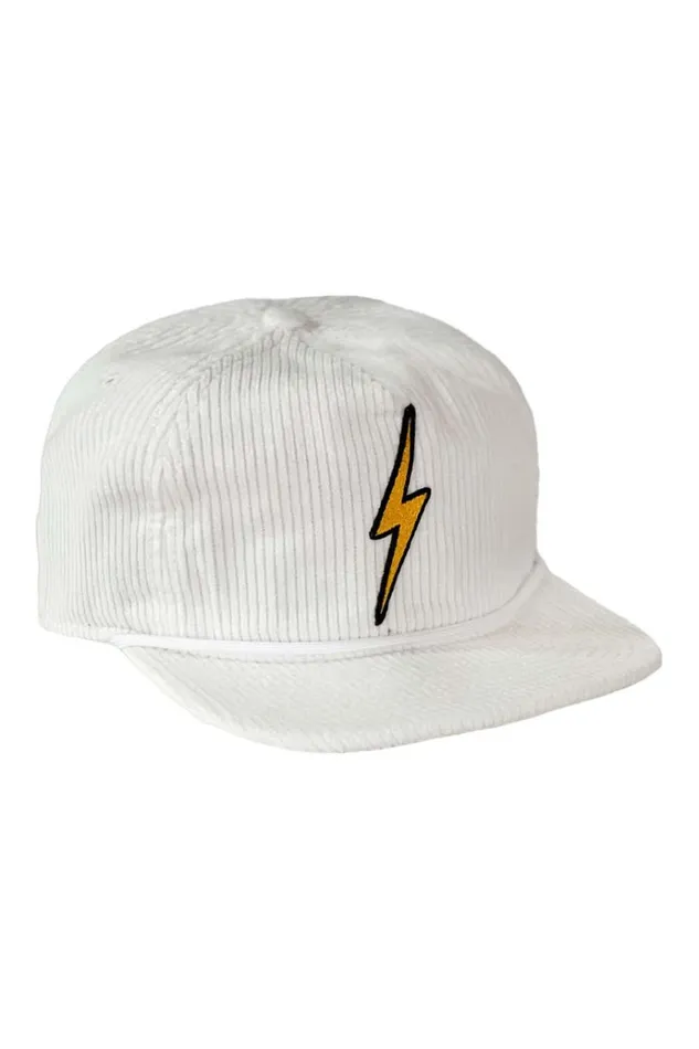 Women Trucker Hats Aviator Nation BOLT VINTAGE CORDUROY TRUCKER HAT