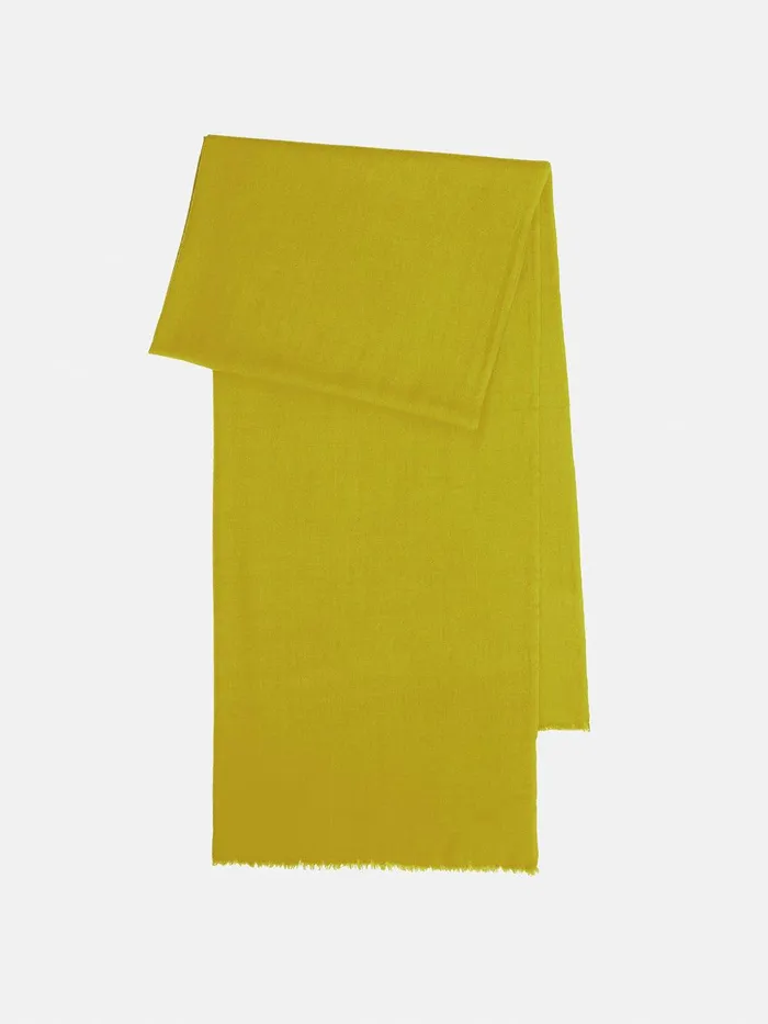 Women Wool Silk Pashmina Mustard Jigsaw Ponchos and Scarves
